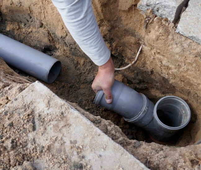 Sewer line cleaning
